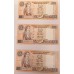 CYPRUS 2004 . ONE 1 POUND BANKNOTES . CONSECUTIVE SIX 6 . GEM UNCIRCULATED